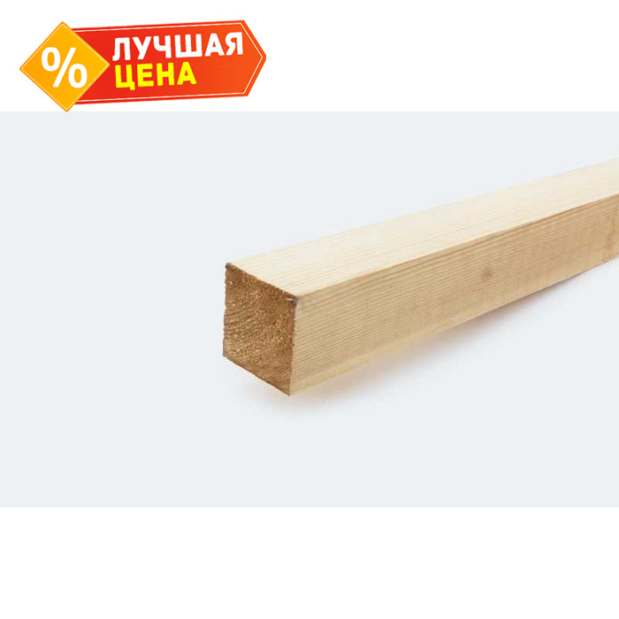 Брусок строганный сухой 30х40х6000 сорт 1-3